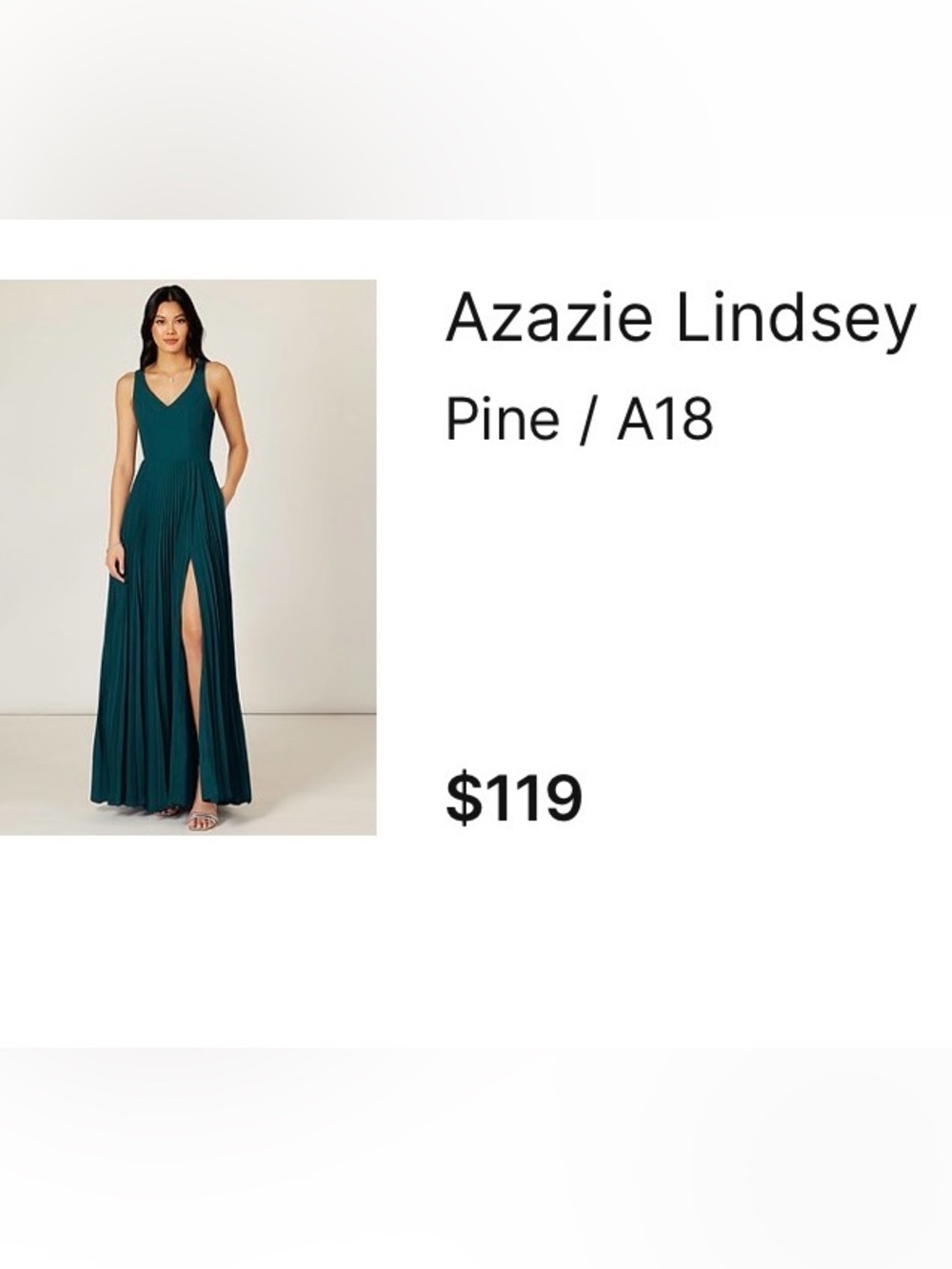 Azazie Lindsey Bridesmaid Dress